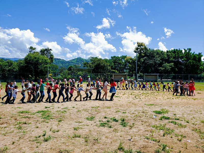 Dia del Niño celebration San Loenzo Honduras 2023